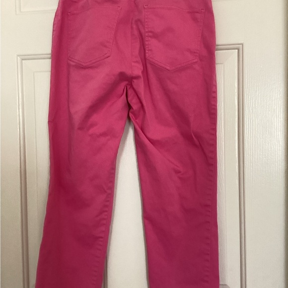 Tori Richard Pink Straight Leg Pants Sz 2 - Picture 3 of 12
